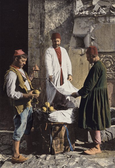 Venditore di mele cotogne a Costantinopoli da European Photographer